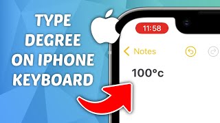 How to Type Degree (°) on iPhone Keyboard - Quick and Easy Guide! How To Type A Degree Symbol On Iphone