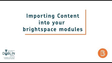 Bite-sized Brightspace for Staff No. 3 - 