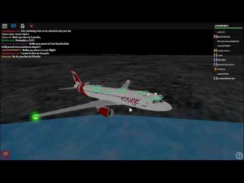 Roblox Air Canada Rouge Flight Part 2 - 