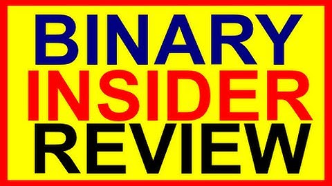 The Binary Insider Review-Binary Option Trading Signal Software 2014 Binary Insider By Rob Hertwell