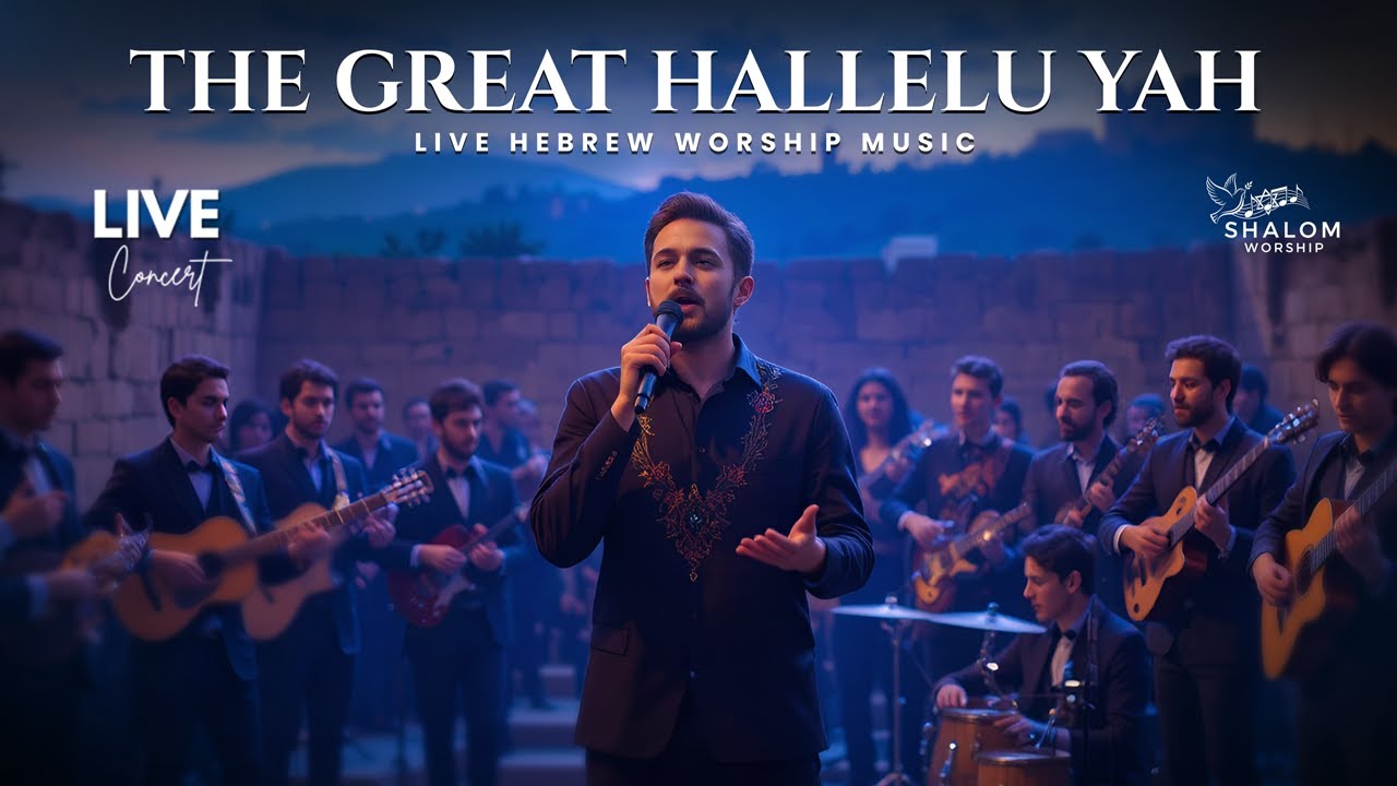THE GREAT HALLELU YAH | Live Hebrew Worship Music | Shalom Worship Concert of Praise