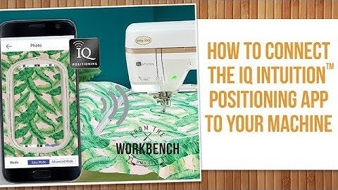 How to Connect the IQ Intuition™ Positioning App to Your Machine