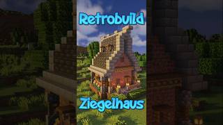 Minecraft mittelalterliches Stadthaus  Kleine Bauidee #minecraftshorts #minecraft #minecraftbuilding