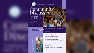 CCPS School & Safety Community Discussion at North Clayton MS
