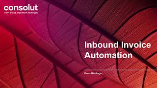 Inbound Invoice Automation Demo