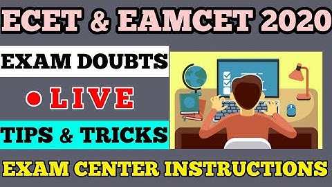 AP ECET & EAMCET EXAM UPDATES || TIPS & TRICKS  || TS ECET PAPER EASY OR HARD ||  LIVE WITH BSD