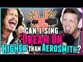 HIGH NOTE CHALLENGE: Can I Sing "Dream On" HIGHER than Steven Tyler of Aerosmith?