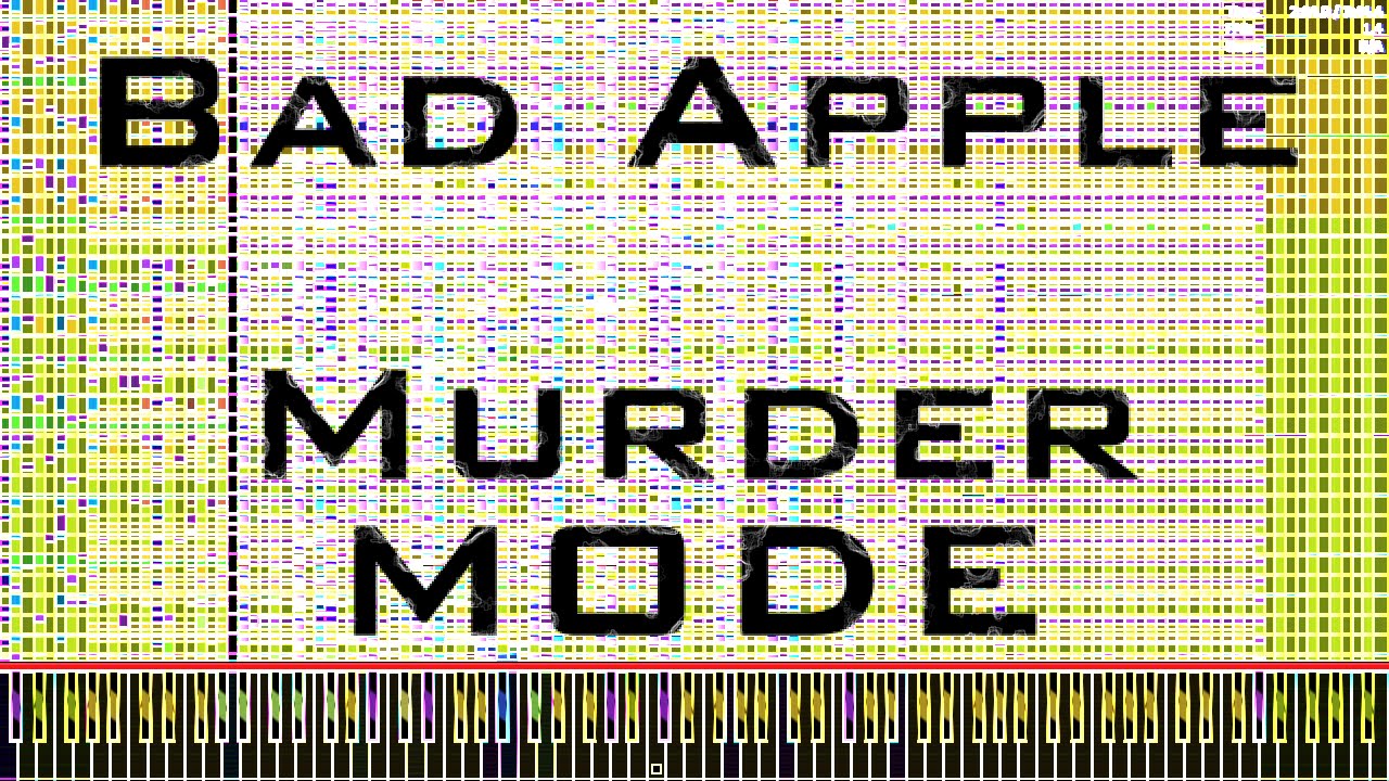[Black MIDI] Bad Apple Murder Mode 48 Million (Almost No Lag!)