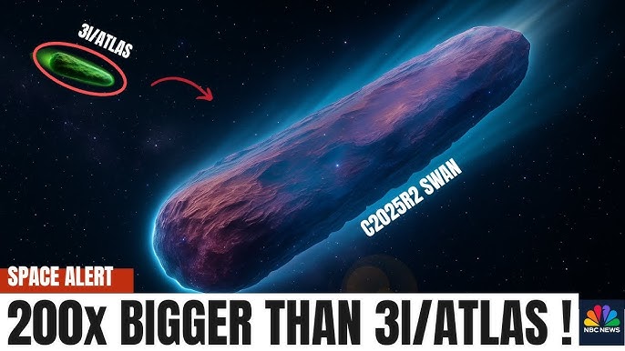 200x Bigger & 400x Brighter Comet Racing Towards 3I/ATLAS! - YouTube