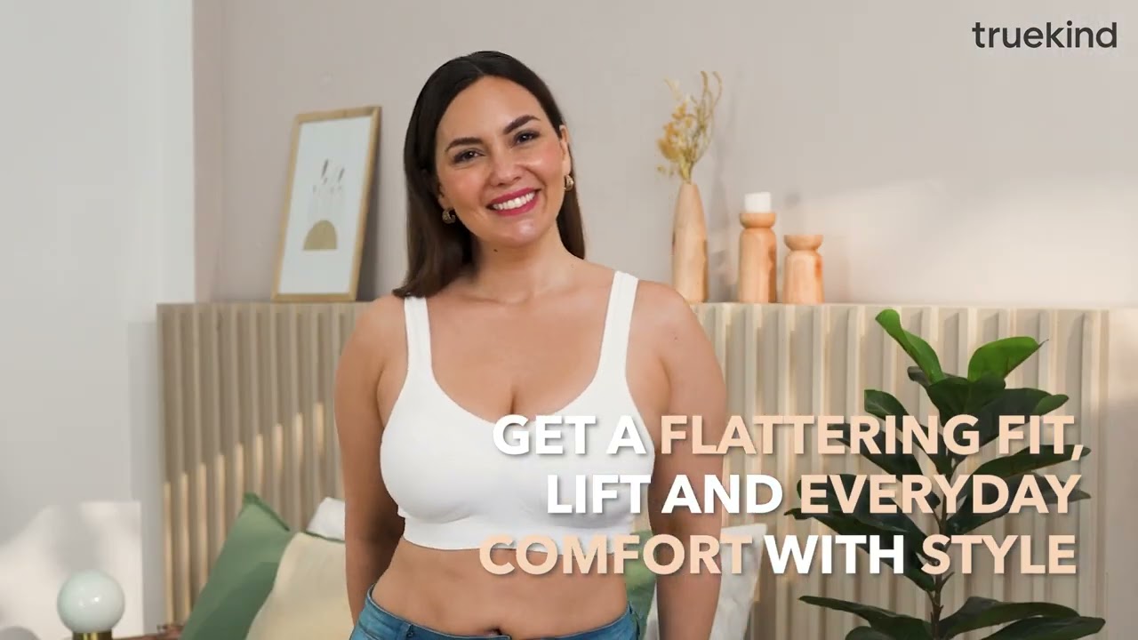 Meet Truekind® Daily Comfort Wireless Shaper Bra! 