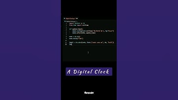 Digital Clock in Python | AryCodes #coding #programming #code