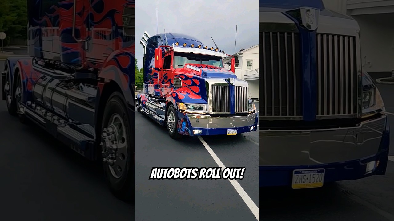 Optimus Prime Truck Tour ! 
