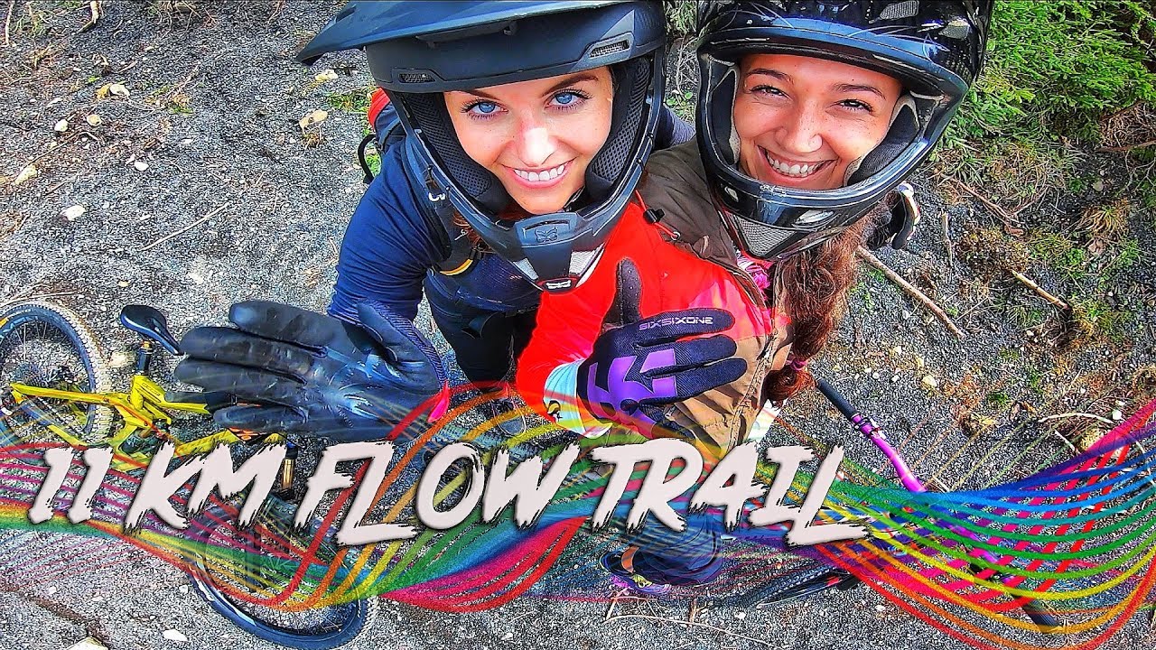 11KM langer Flow Country Trail l Girls on Tour l Enduro MTB l MISS PEACHES Vlog #95