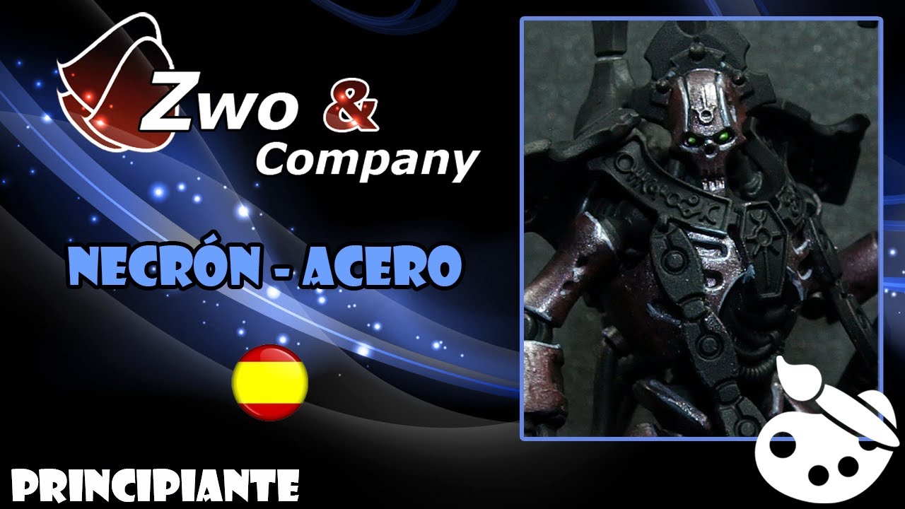 🎨Como Pintar un NECRÓN - Acero - Warhammer40k - Indomitus || Pintar Miniaturas Principiantes #12✨