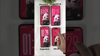 One UI 8.5 or OxygenOS 16 or OriginOS 6 or iOS 26 Switch Dark and Light Mode Animation ?