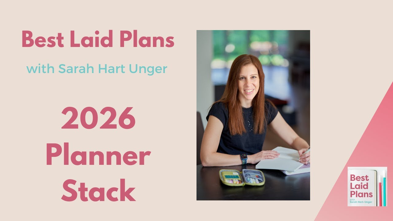 2026 Planner Stack with Sarah Hart Unger