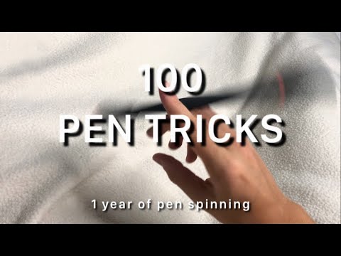 100 TRICKS - 1 year of pen spinning
