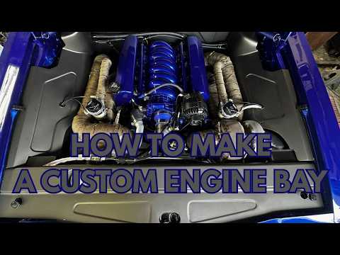 How to make custom engine bay panels for your car or truck in less than 5 minutes