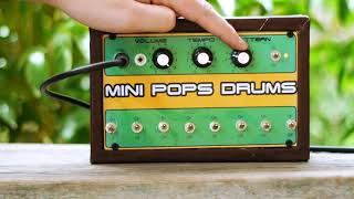 Sound demo: Korg MINI POPS (DIY Arduino Drum Machine)
