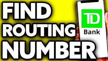 How To Find Routing Number on TD Bank App (EASY 2025)