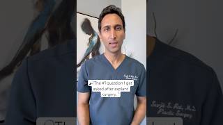 The #1 Question I Get About EXPLANT RECOVERY (Answered in 60 Seconds) #explantsurgery