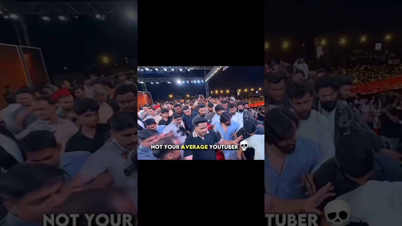 Elvish yadav in IFA Award Show Jaipur 💀🔱 