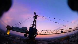 Flying In Trap Doors - FPV FreeStyle (sunset EXPLOSION) - The Art of Vape - Johnny FPV Style