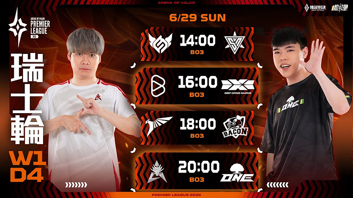APL 2025 瑞士輪W1D4－2025/06/29《Garena傳說對決》