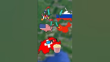 Veiligste land tijdens de Derde Wereldoorlog???🇬🇧🇺🇲🇷🇺