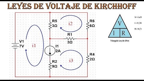 Supermallas - análisis de circuitos (LVK)(ejercicio 3)