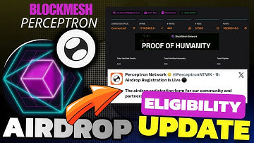 Blockmesh (Perceptron) Network Airdrop Eligibility | Airdrop Registration | Blockmesh Airdrop Update