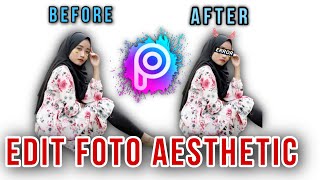 Cara Edit Foto Aesthetic Efek Muka Eror Dan Tanduk Di PicsArt screenshot 5