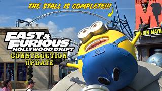 Universal Orlando Resort Fast & Furious: Hollywood Drift Roller Coaster Construction Update 7.29.26