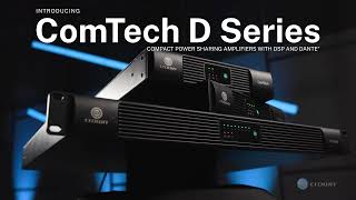 Introducing Crown ComTech D Power Sharing Amplifiers | Product Overview | With DSP & Dante