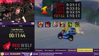 Crash Nitro Kart [Any%] by hypnoshark - #ESASummer23