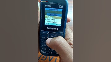 how to activate call waiting in samsung keypaid phone #callwaiting