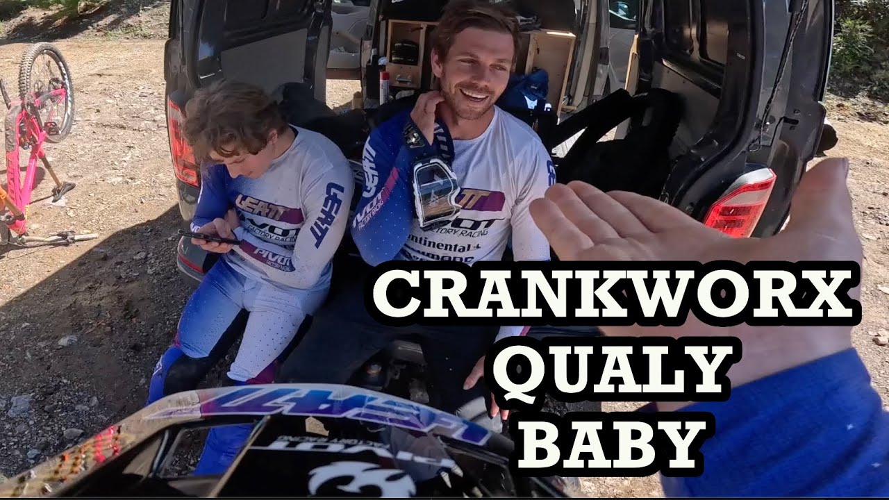 CRANKWORX QUALY DAY BABY !