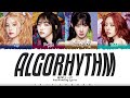 Itzy   algorhythm lyrics color codedkanromeng