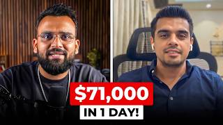 How This Trader Made $71,000 In 1 Day! (Full Interview)