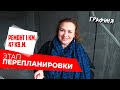 РЕМОНТ под КЛЮЧ: 47 кв.м, стадия перепланировки/ КИЕВ/ Графиня