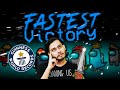 World Record ? | Fastest Victory in Among Us ? | 8bit_rebel