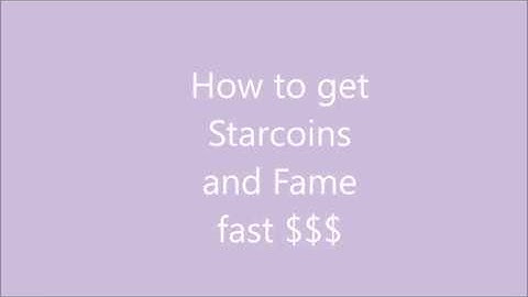 How to get Starcoins and Fame Fast  {Movie Star Planet}