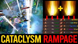 OG CIVIL WAR | EPIC TOPSON INVOKER RAMPAGE WITH CATACLYSM COMBO | Dota 2 Invoker