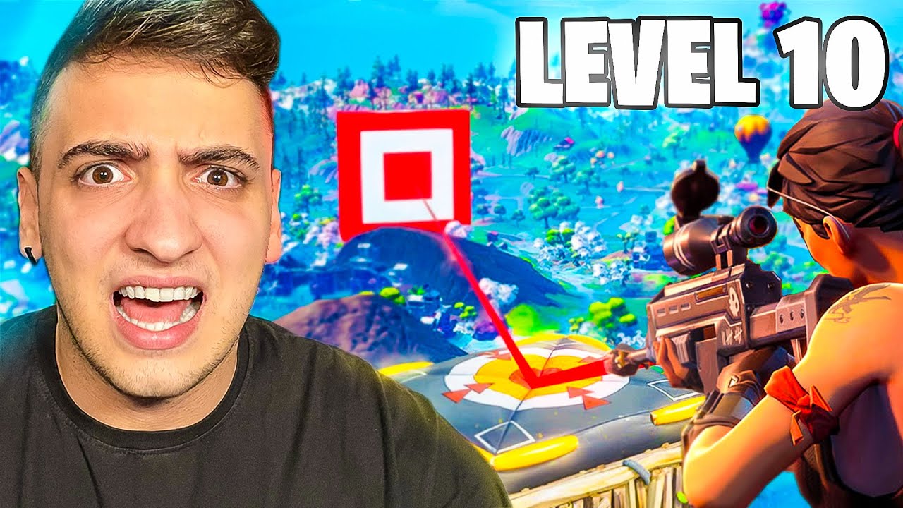 Πέτυχα 10 Αδύνατα Trickshots Στο Fortnite !