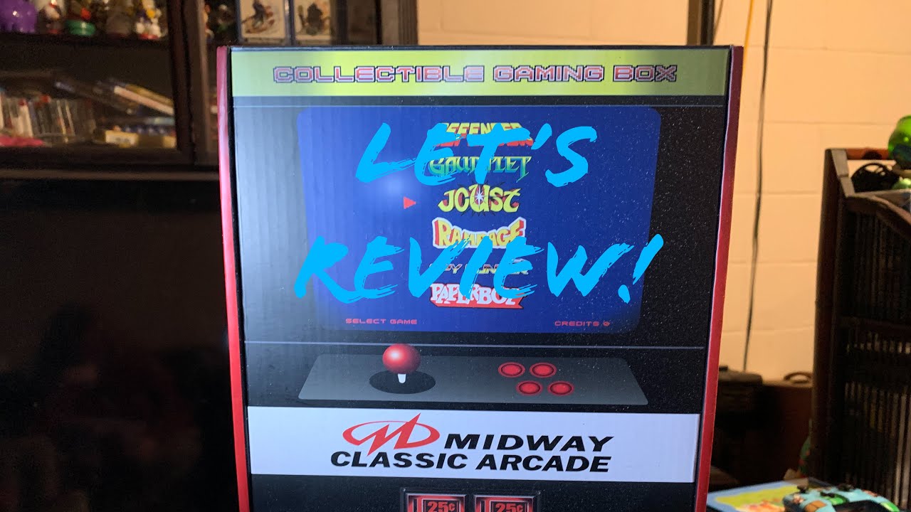 Let’s review and “unbox” midway classic arcade!