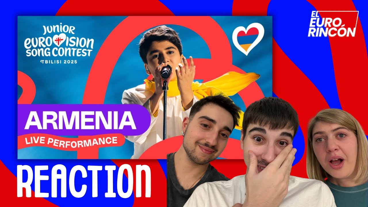 🇦🇲 REACTION ARMENIA (ALBERT ARMENAKYAN - BRAVE HEART) | EUROVISION JUNIOR 2025