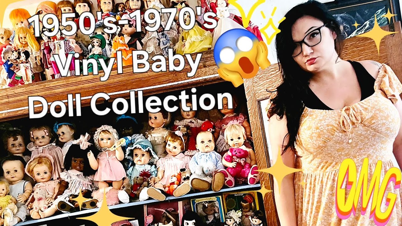 Full 1950's-1970's Vinyl Baby Doll Collection