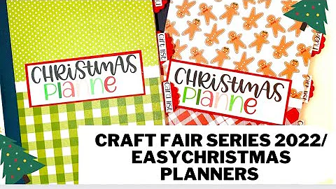CRAFT FAIR SERIES 2022/EASY CHRISTMAS PLANNERS! YOU MUST SEE HOW CUTE THIS  IS!