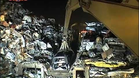 Monster Garage - The Hearse Car Crusher meets a fiery end!