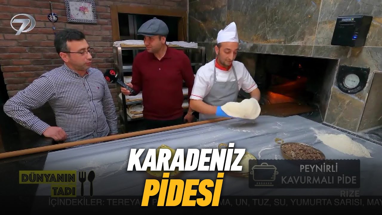 Derepazarı'nın Dünyaca Ünlü Pidesi Yok Böyle Bir Pide! | Dünyanın Tadı Rize